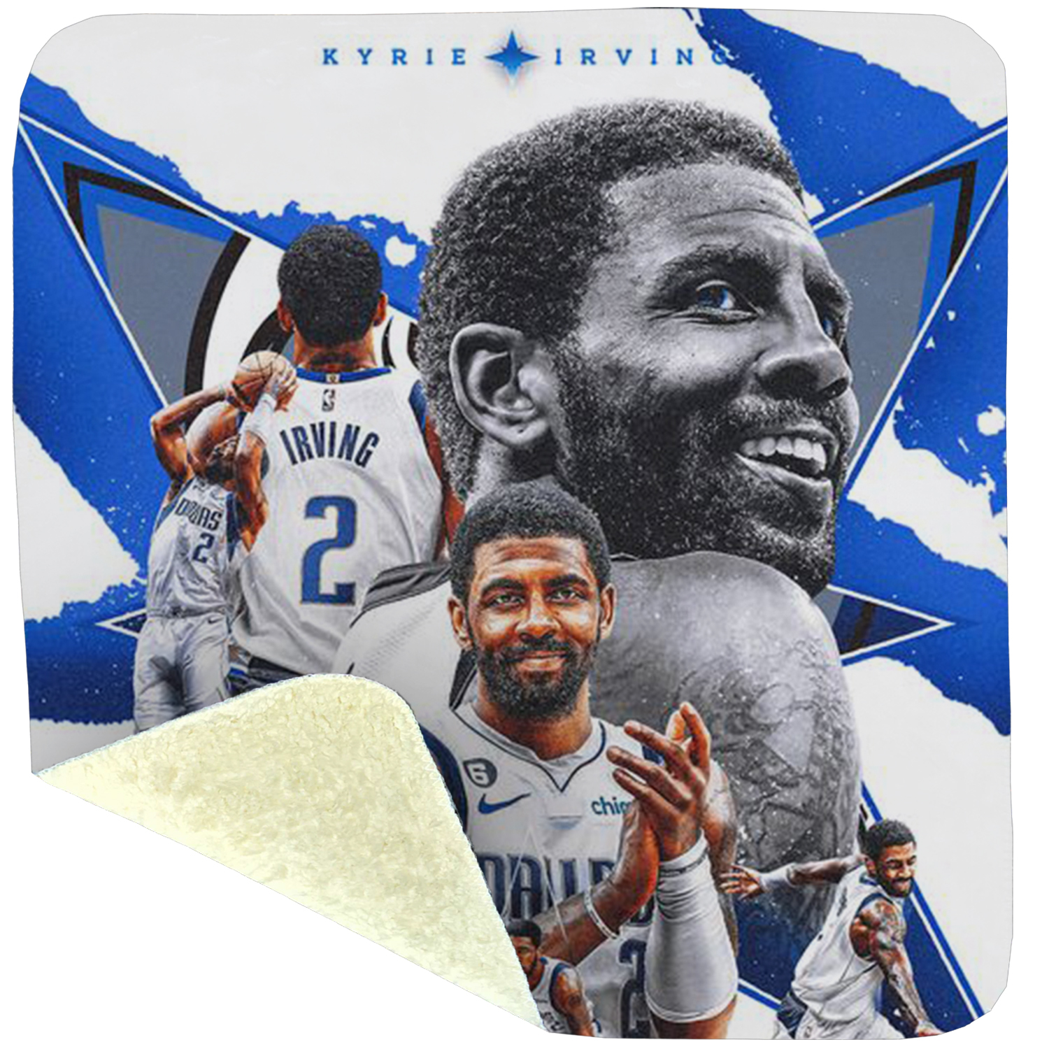 60" x 80" Micro-Mink Sherpa Plush Sublimation Blanket 430 GSM 3