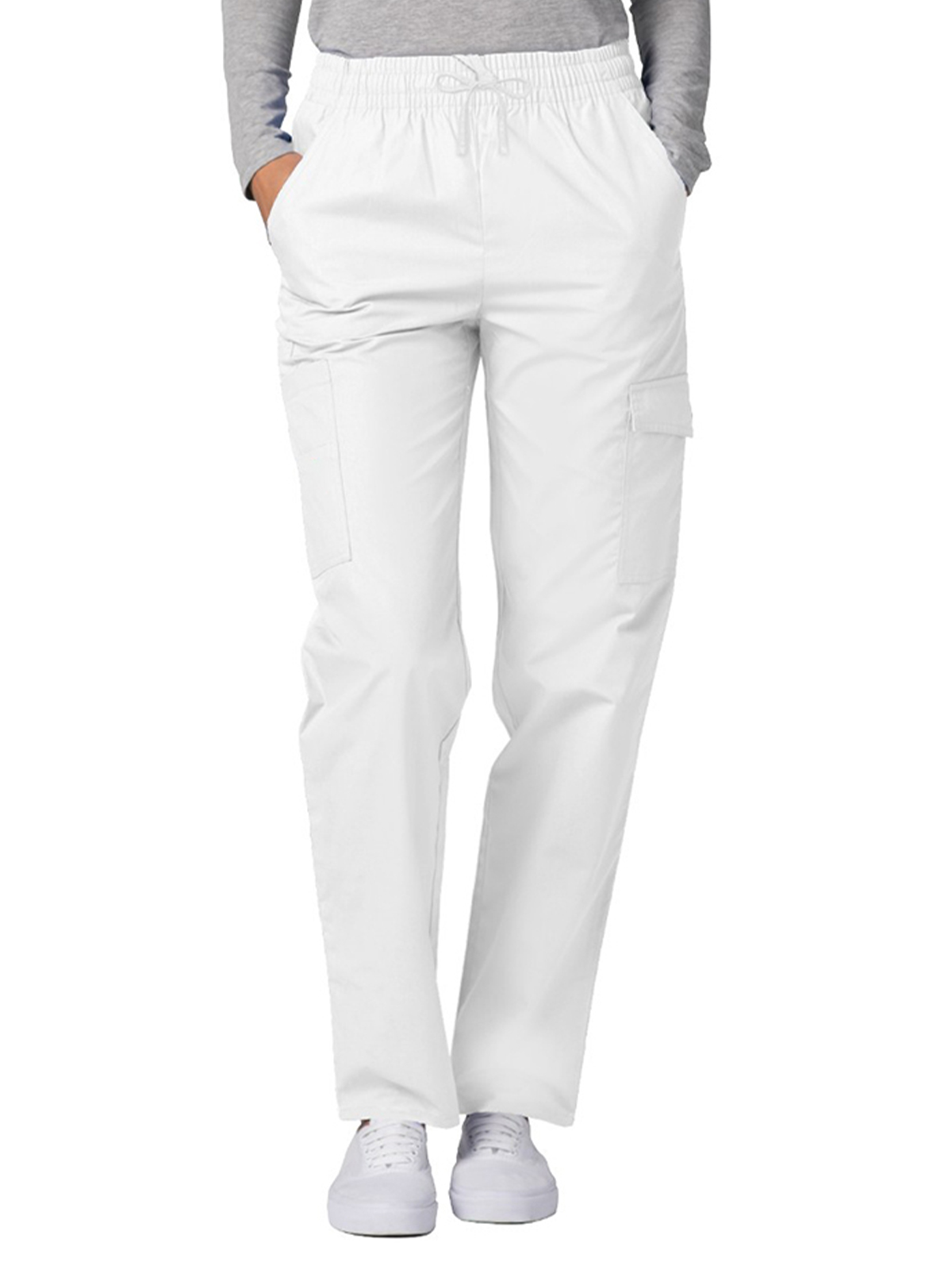 Adar - Universal - Women's Natural-Rise Multipocket Cargo Tapered Leg Pant 10