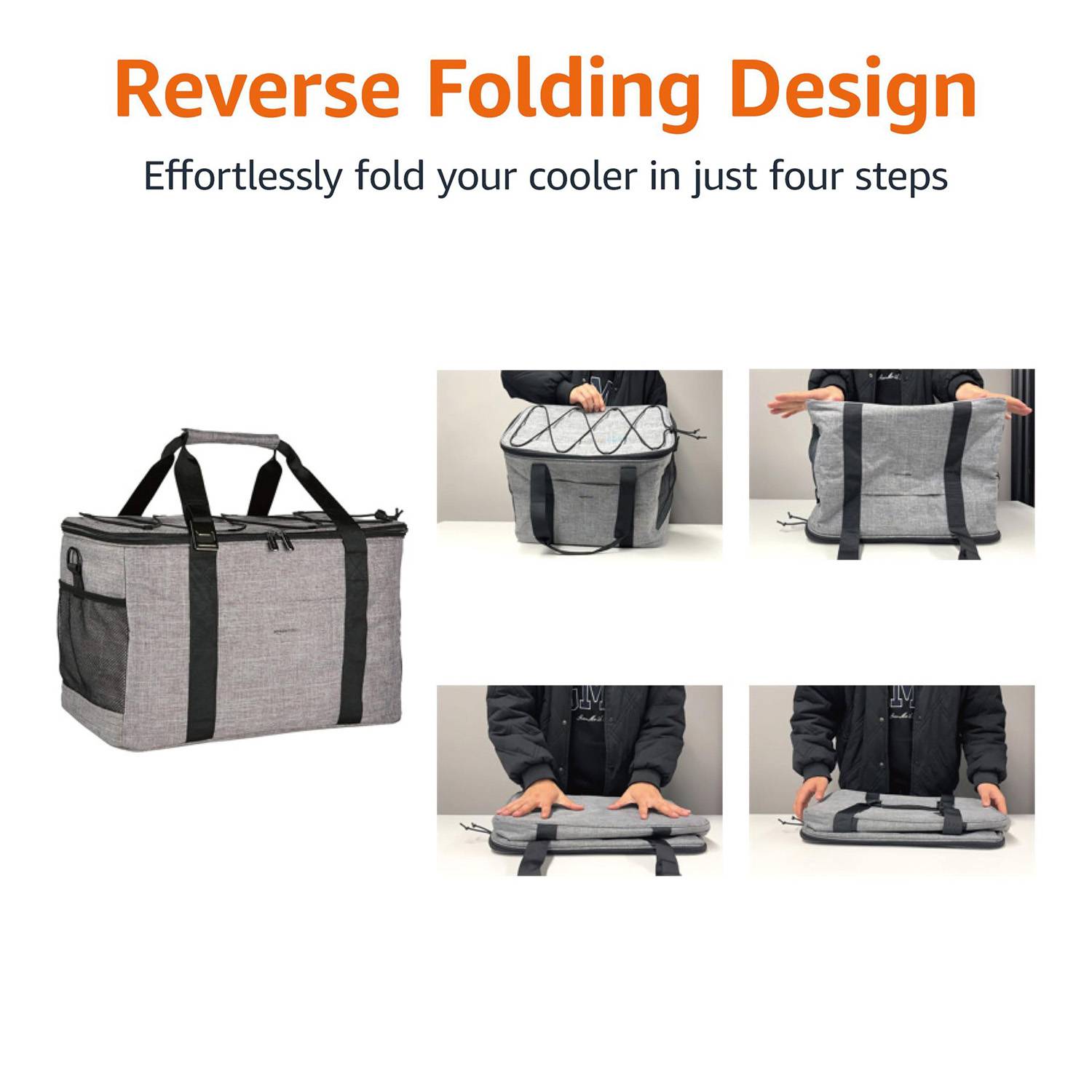 40L Thick Oxford Cooler Bag for Outdoor Picnic & Travel 7