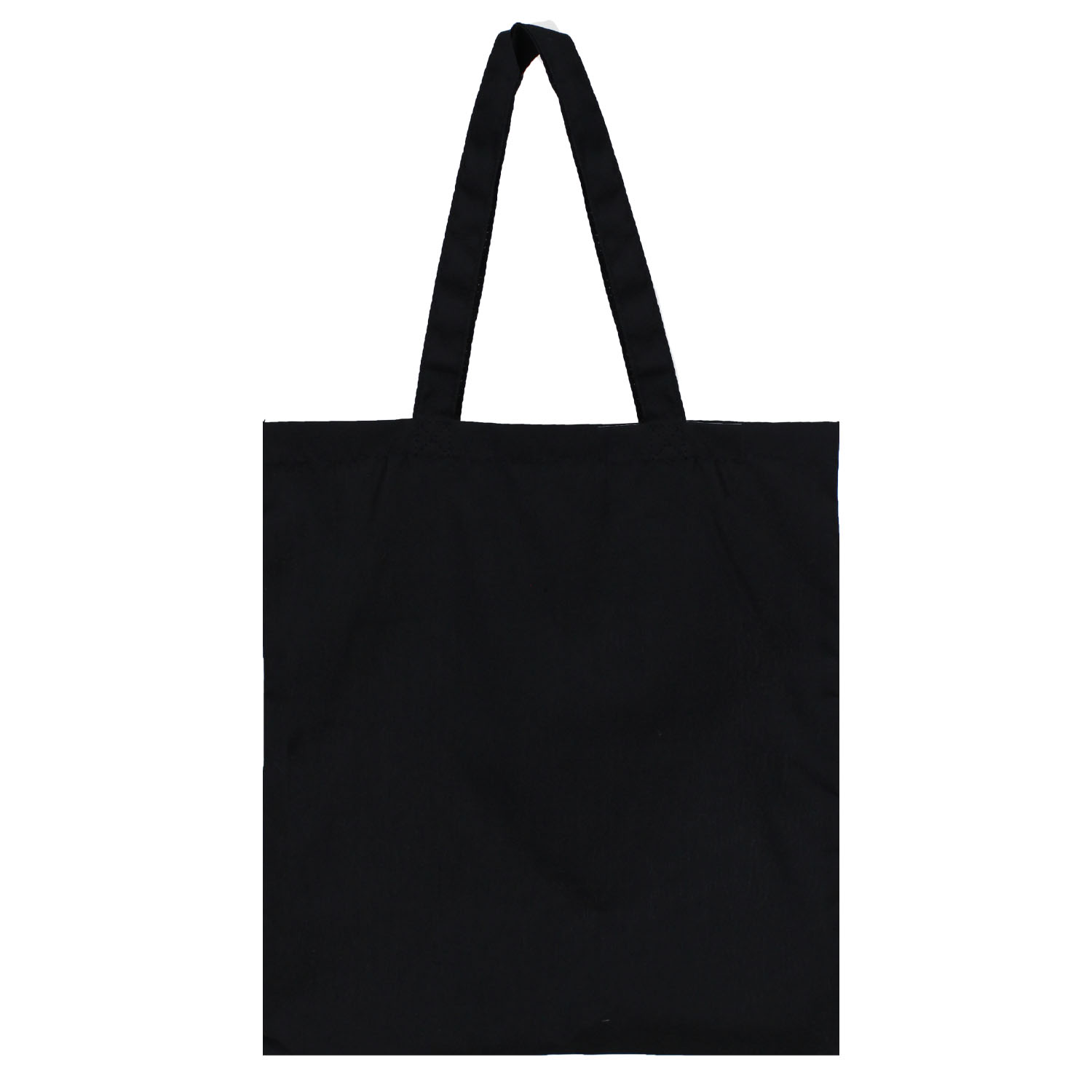 Black Polyester/Cotton Tote