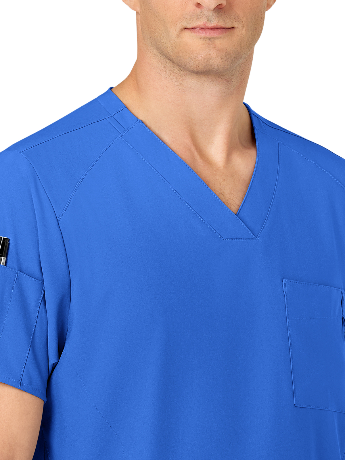 Wink - W123 - Men's Six-Pocket V-Neck Top 20
