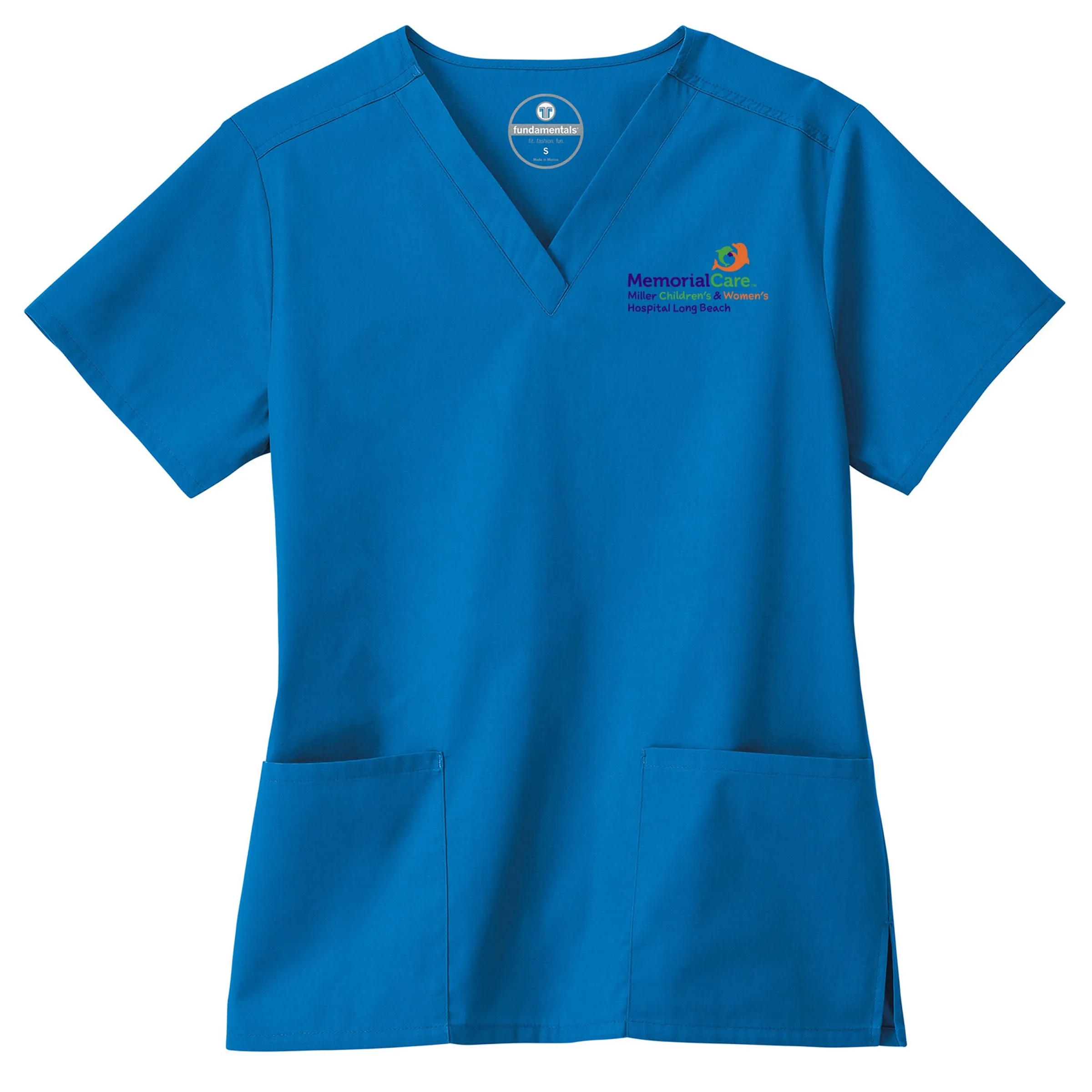 FUNDAMENTALS LADIES TWO POCKET V-NECK TOP 11