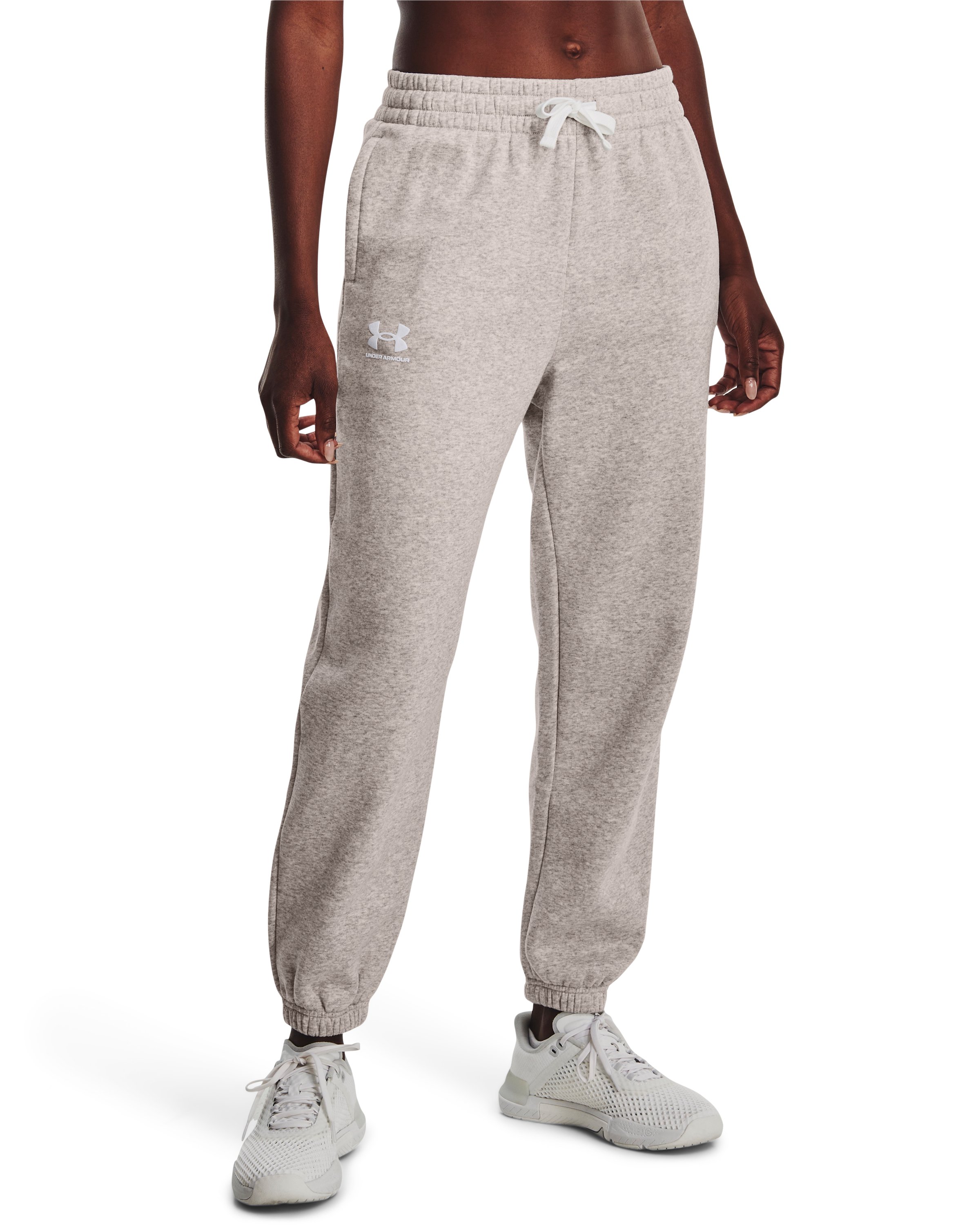 Women's UA Rival Fleece Oversize Joggers 8