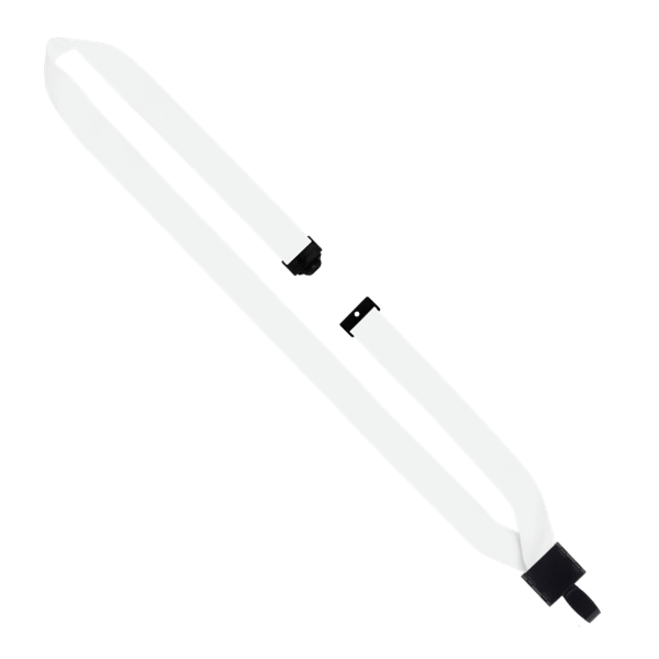 3/4" Polyester Lanyard with Non-Swivel Plastic Hook 119