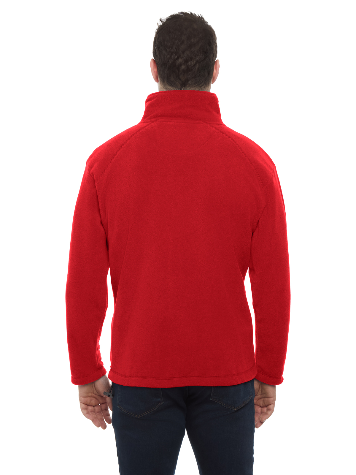 Blue Generation - Unisex 2-Pocket Micro Fleece Zip Pullover 17