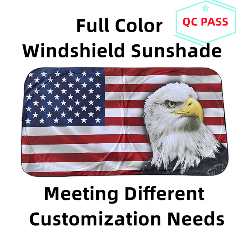 Foldable Full Color Car Windshield Sunshade 3