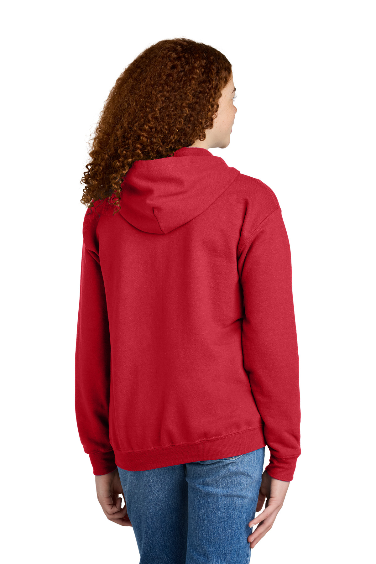 Gildan Youth Heavy Blend Full-Zip Hooded Sweatshirt. 18600B 8