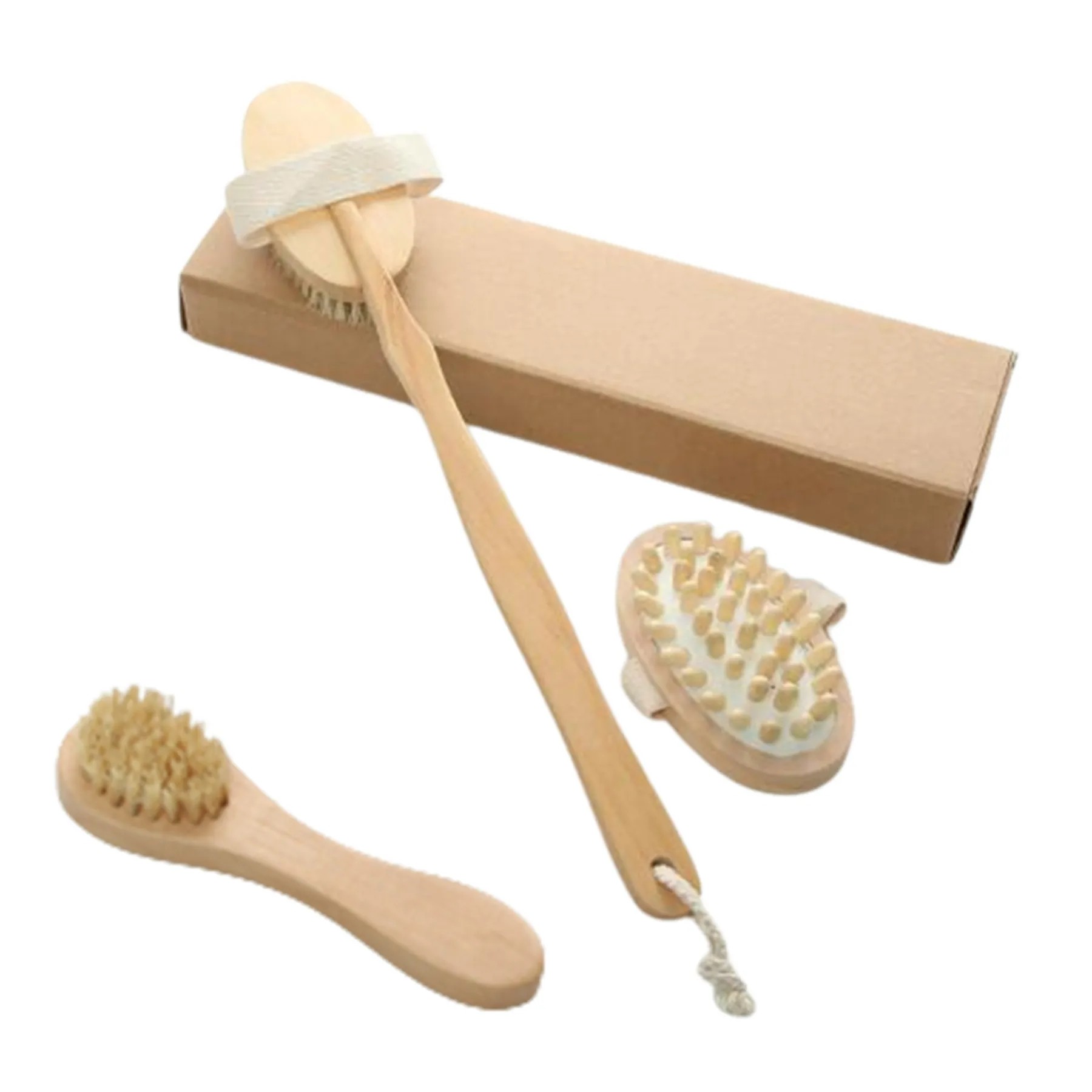 3Pcs Bath Brush Set 2