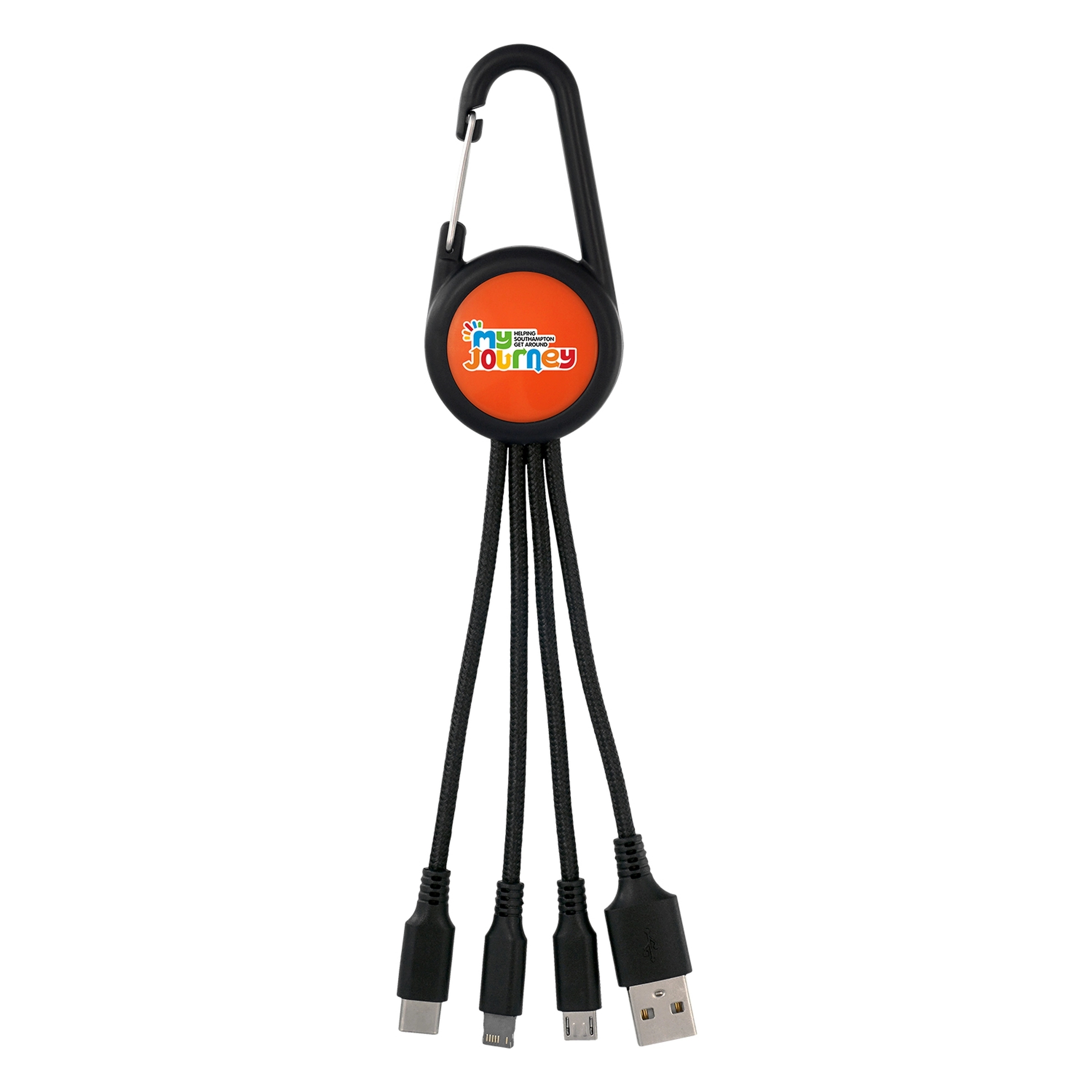 COLORFUL 3-IN-1 CARABINER CHARGING CABLE 19