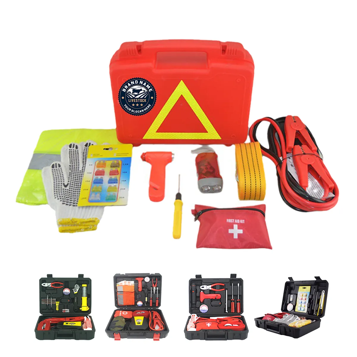 Foldable Portable Car Emergency Tool Box 3