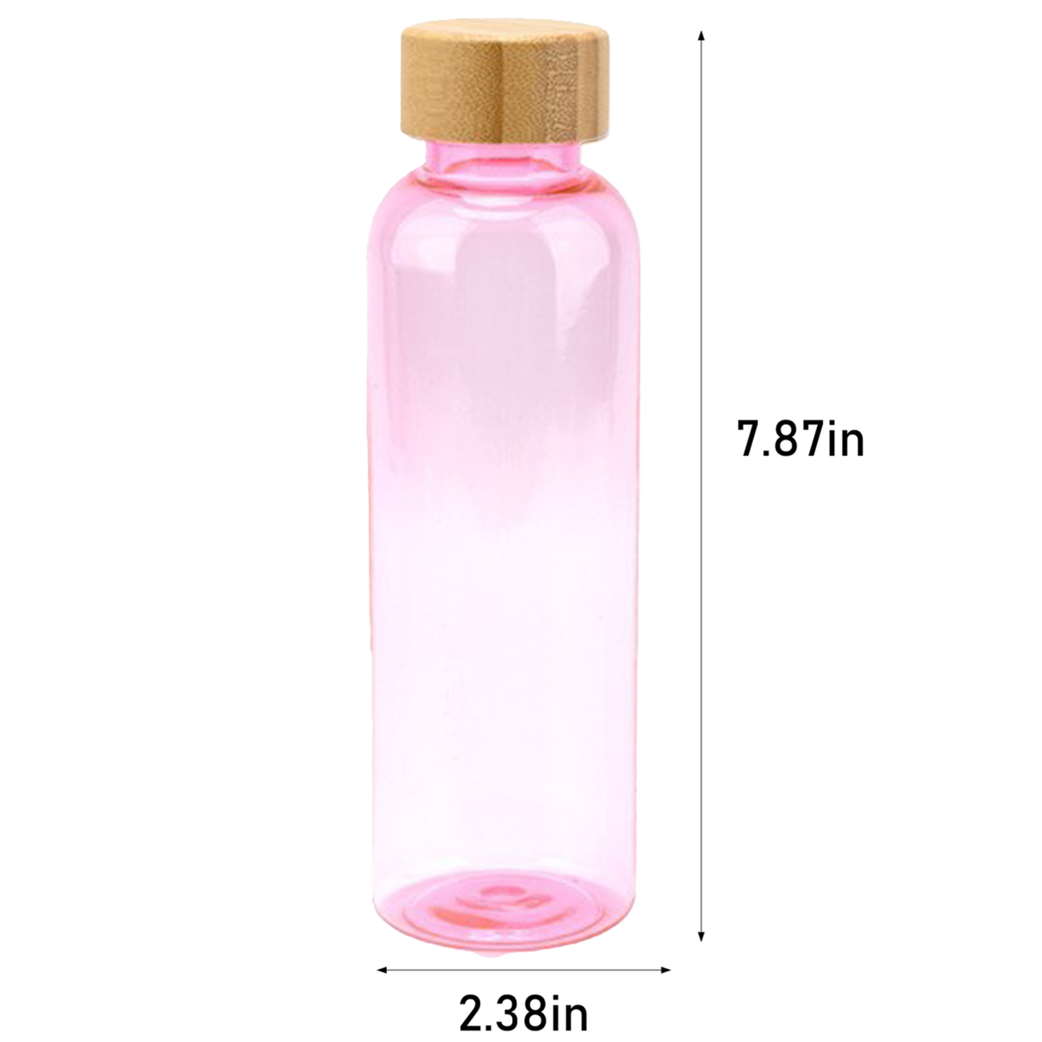 10oz Access Rpet Bottle W/ Bamboo Lid 1
