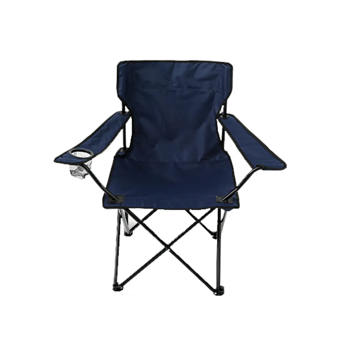 Portable Camping Folding Chair Fishing With Net Cup Holder 9