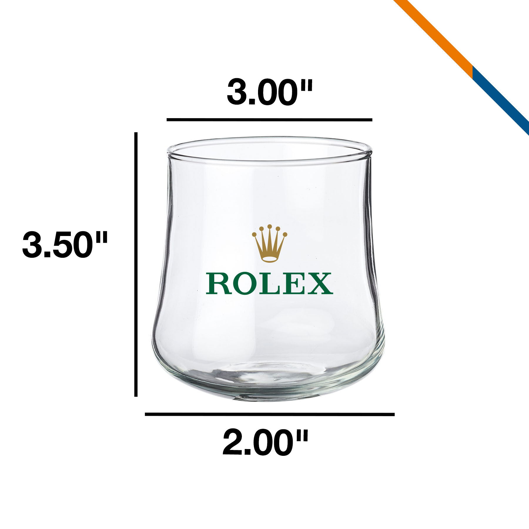 Andrea Stemless Glasses - 11 OZ. 4