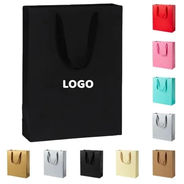 50 Gift Paper Bags with Handles 2