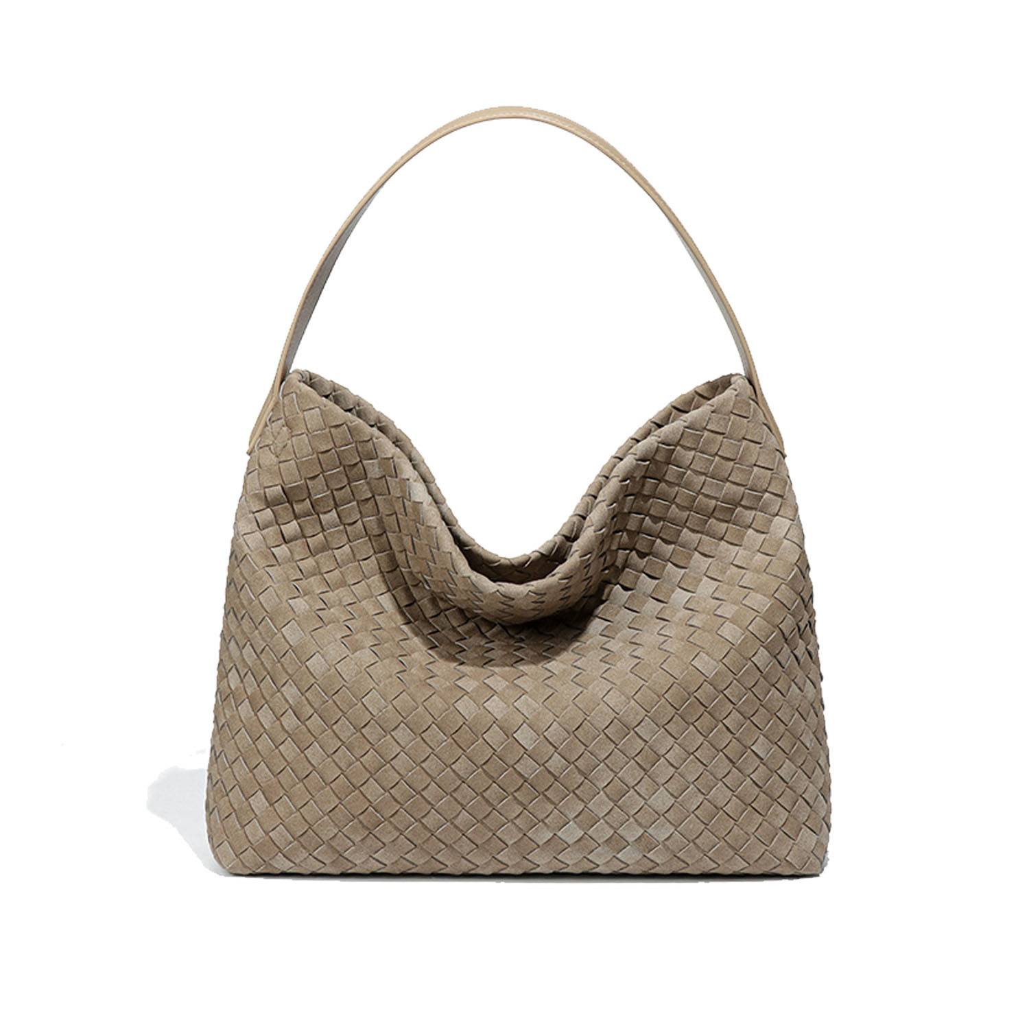 Vintage PU Leather Tote Bag w/ Detachable Strap 2