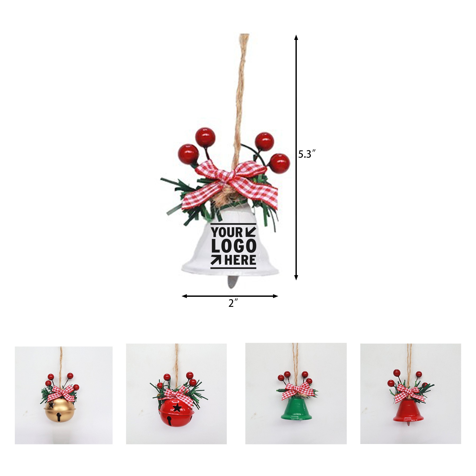 Christmas Jingle Bells Ornaments 1
