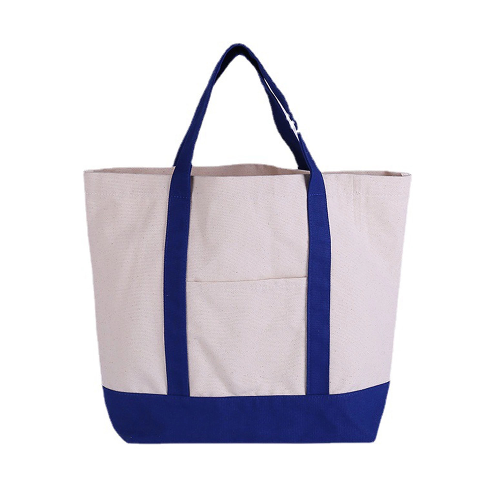 Heavy Duty Canvas Grocery Tote Bag, custom tote bag with logo imprint 4