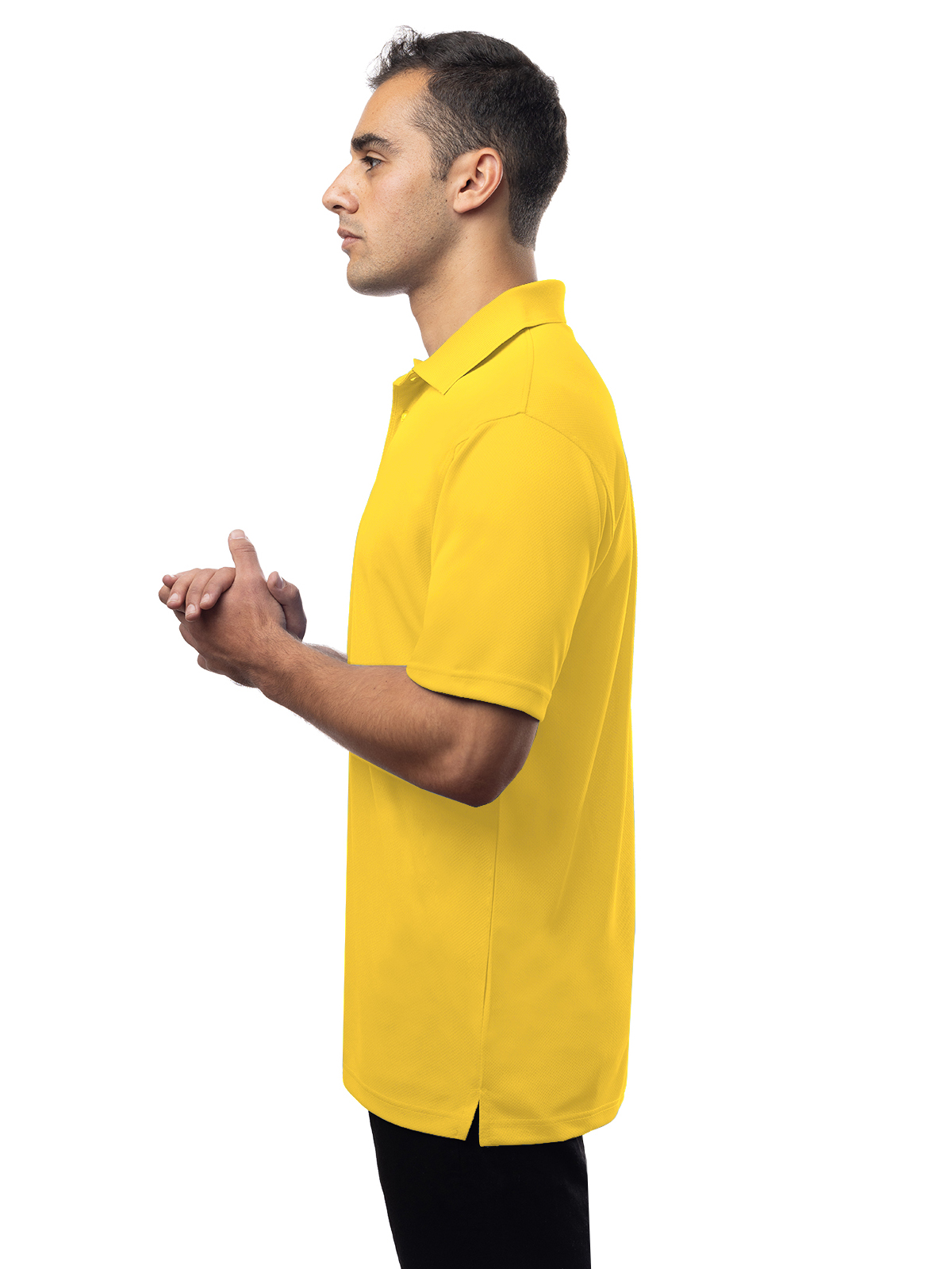 Blue Generation - Men's Pocketless Wicking Short Sleeve Polo 11
