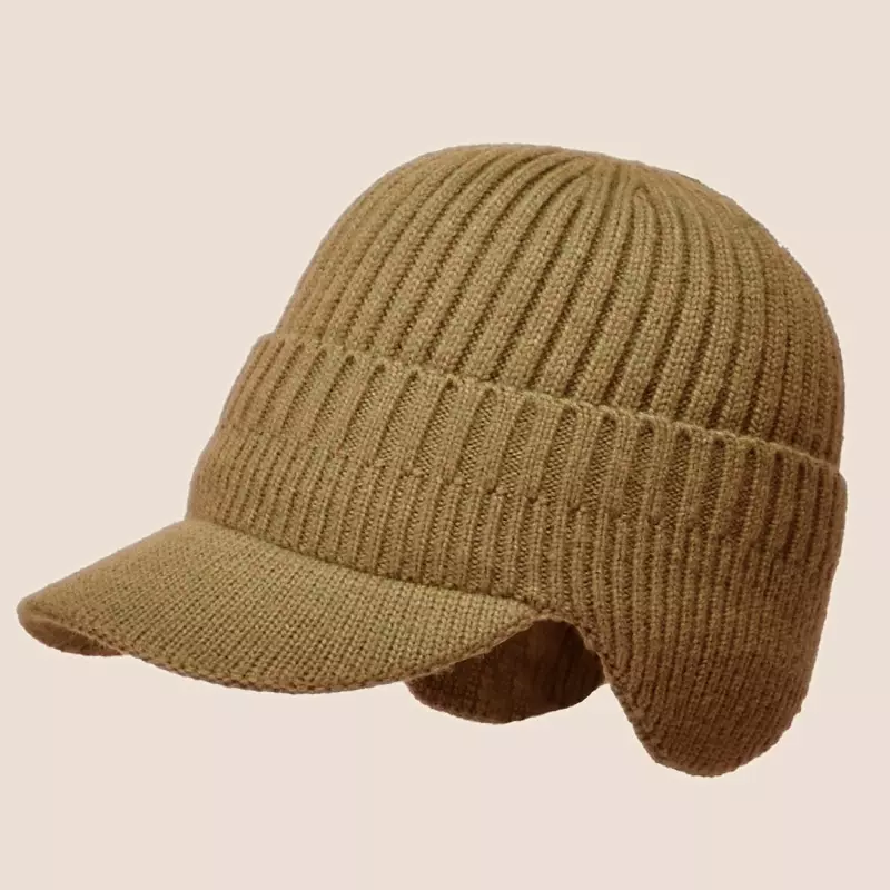Ear Protection Knitted Beanie Hat 3