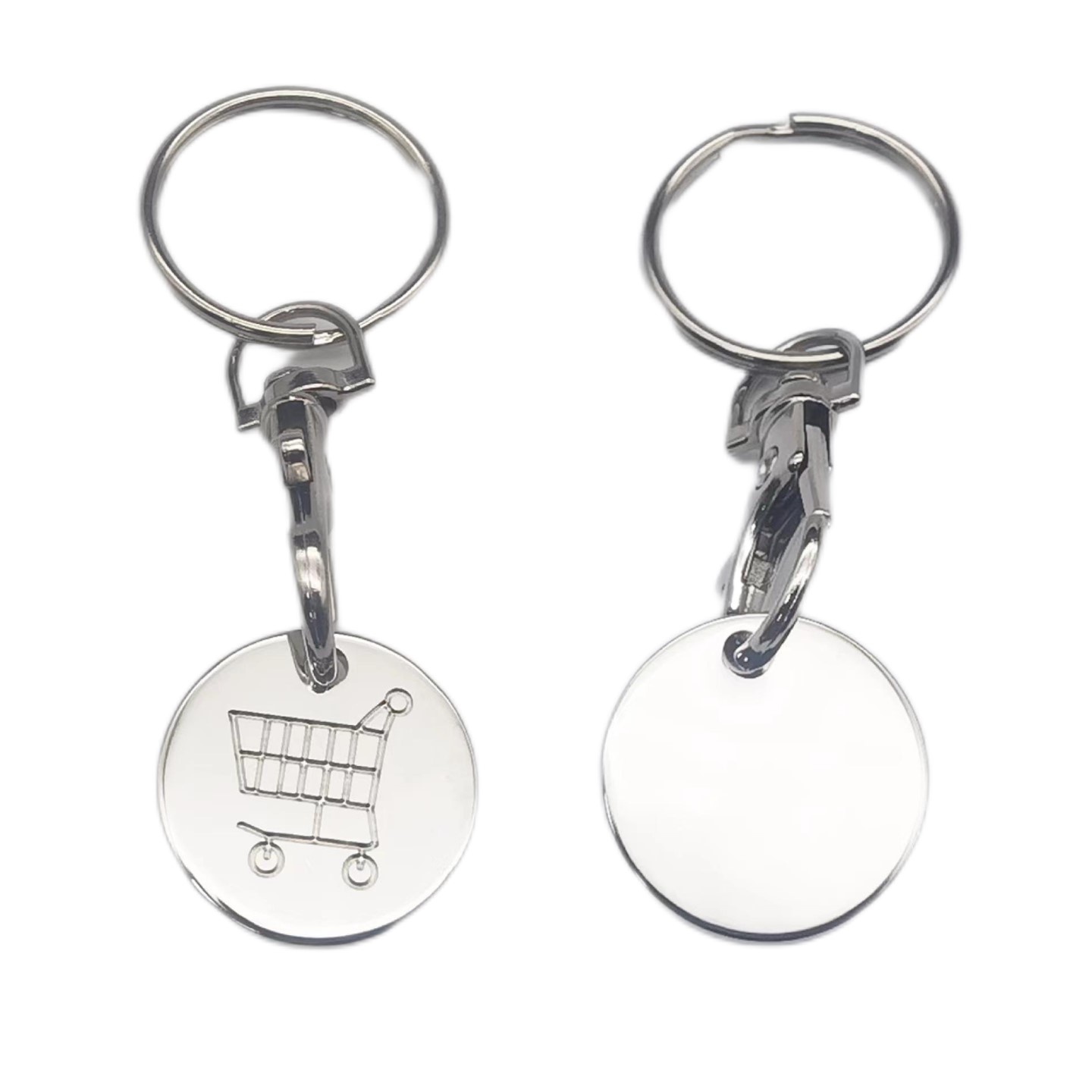 Trolley Coin Keychain Quarter Size 2