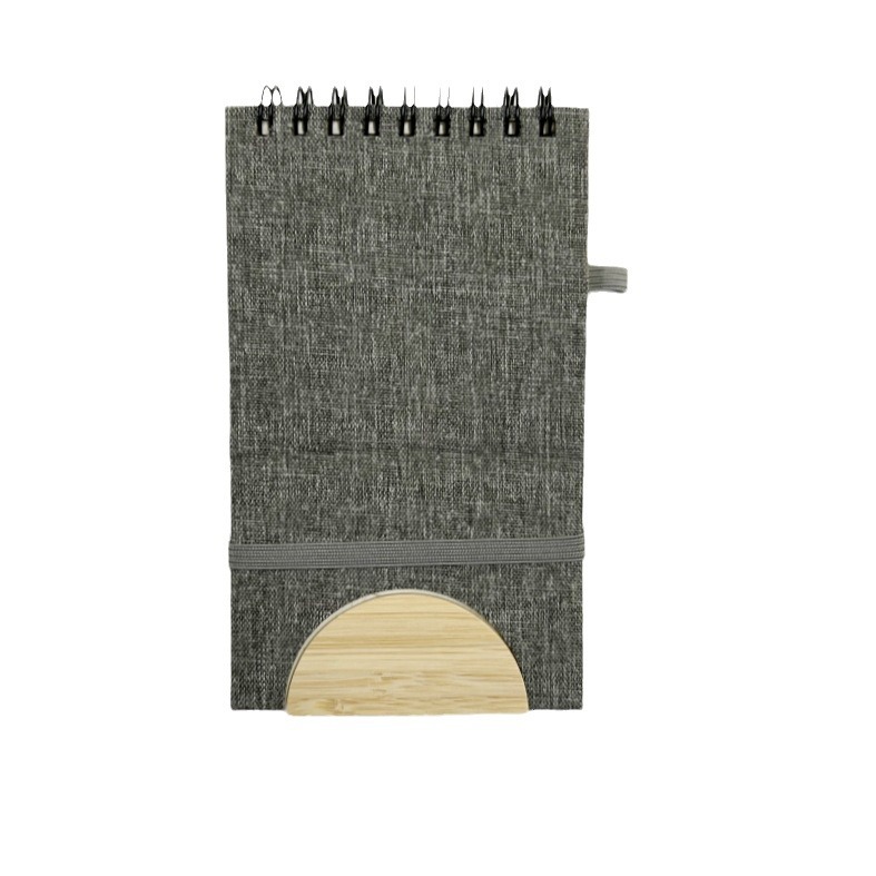 RPET Coil Notebook Multifunctional Business Notepad with Mobile Phone Holder 2