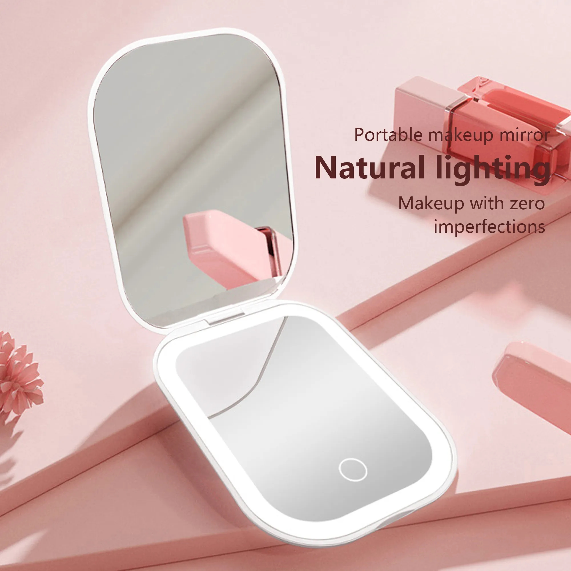 LED Folding Makeup Mirror 6
