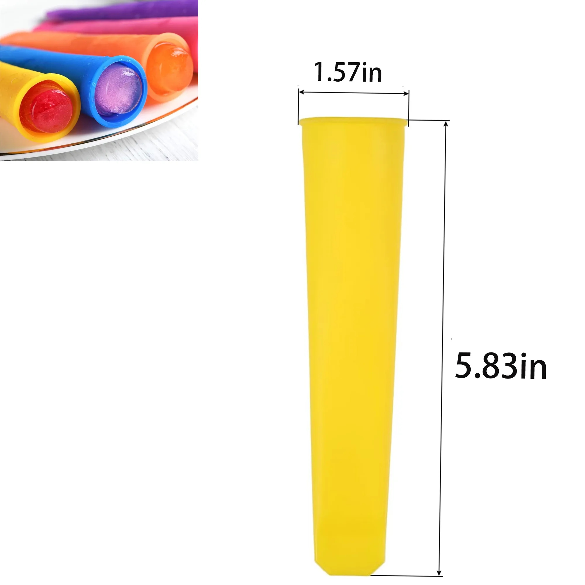Silicone Popsicle Maker Ice Pop Mold 2