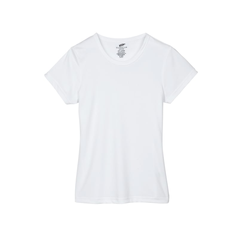 UltraClub Ladies Cool & Dry Sport Performance InterlockT-Shirt 50