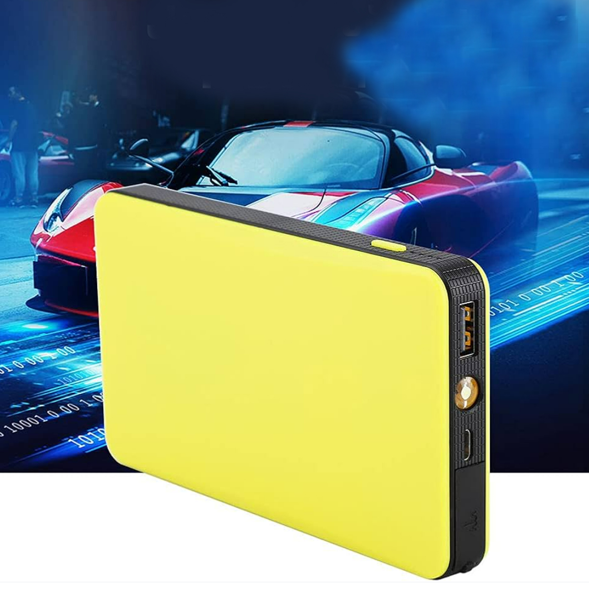 Portable Car Jump Starter Power Bank with Multi-Cable Set 2