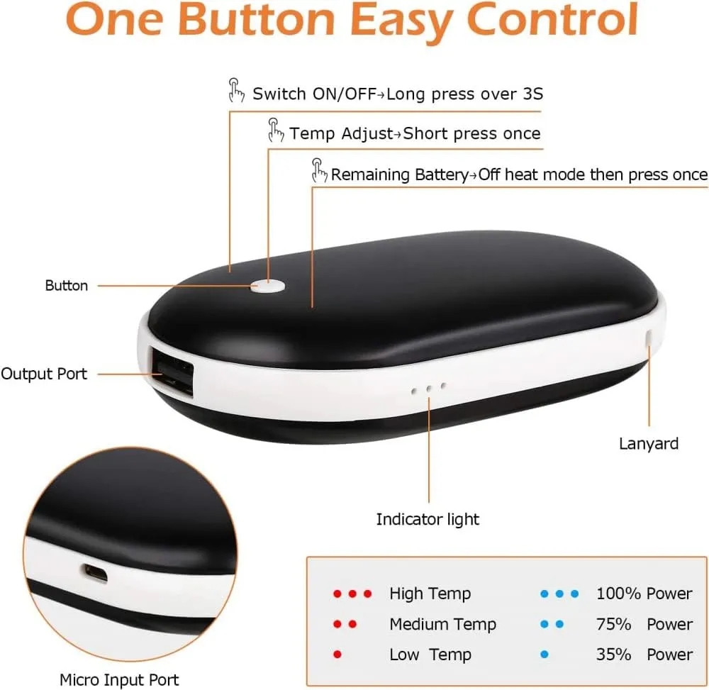 Power Banks and Hand Warmers Combo 2
