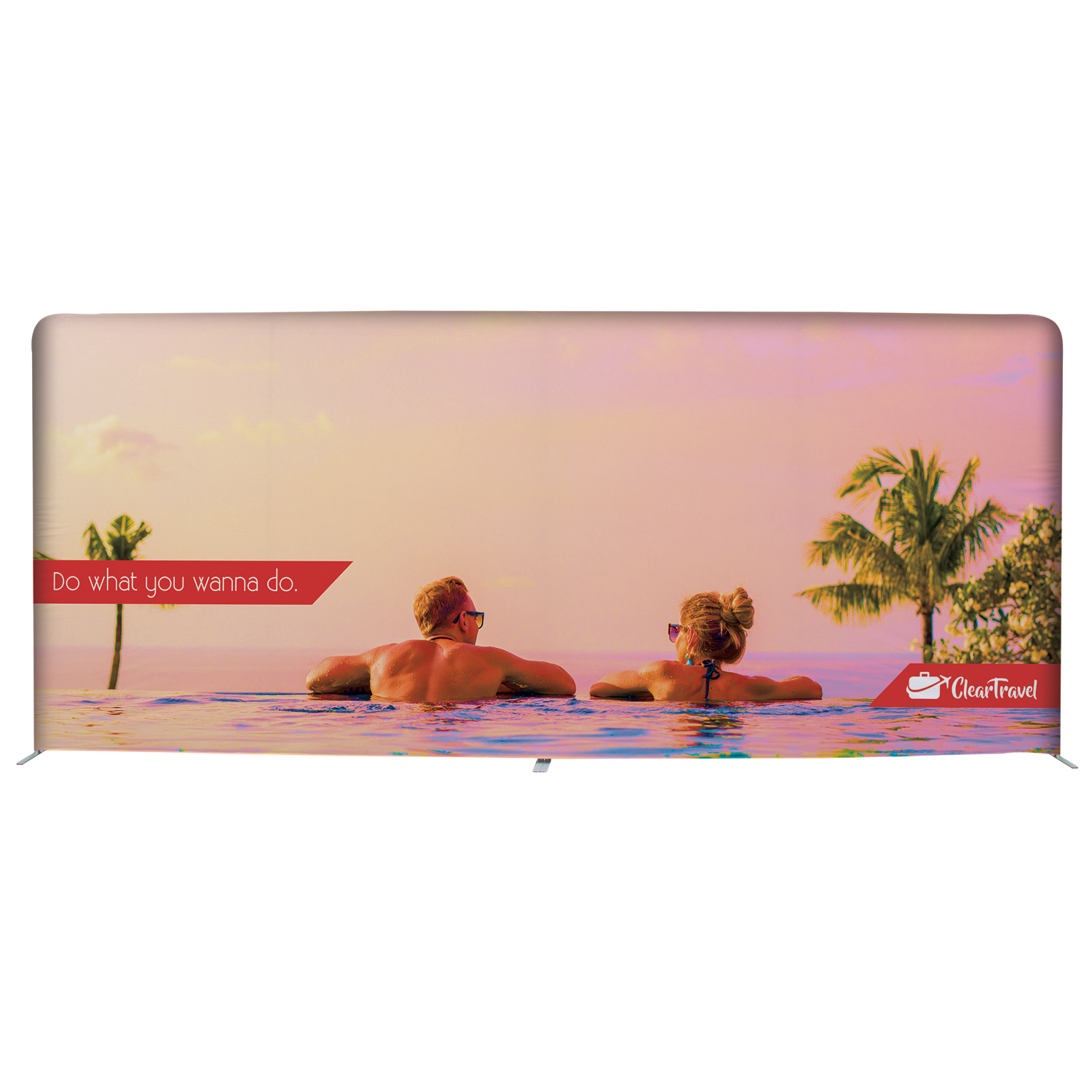 20' EuroFit™ Straight Wall Kit (Recycled Polyester Knit) 10