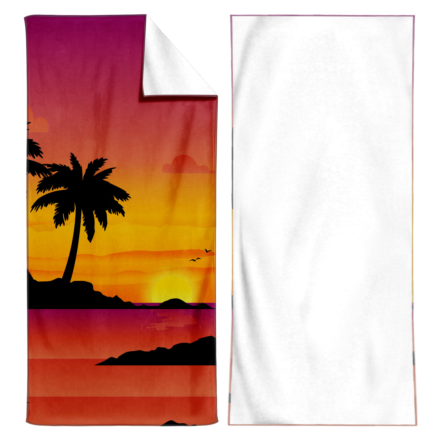 240gsm Microfiber Beach Towel (MOQ 12pcs) 8