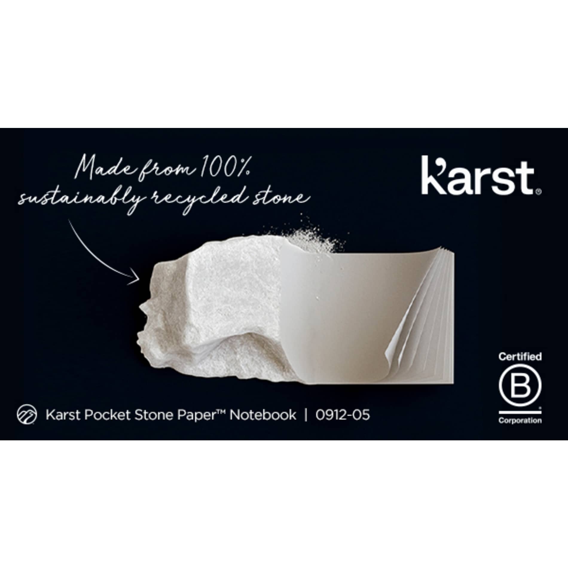 Karst Pocket Stone Paper Notebook 65