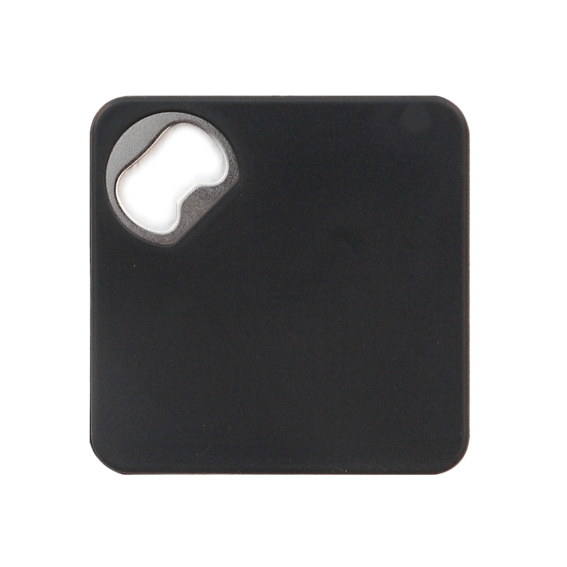ValuePlus Square Coaster and Bottle Opener (Black) 2