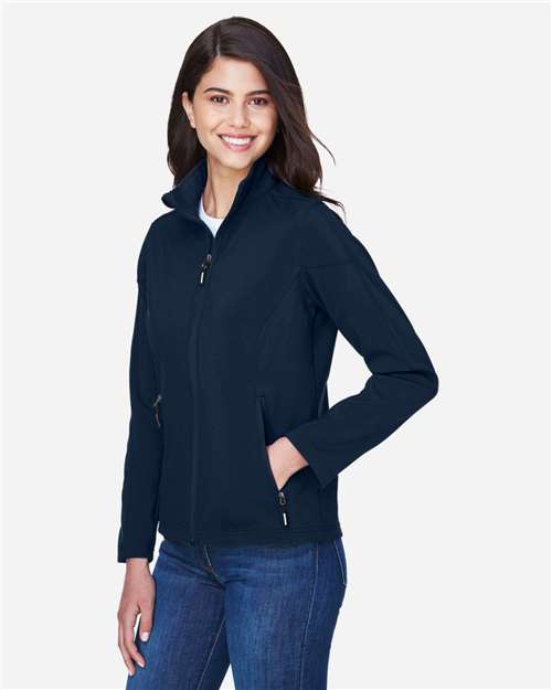 Women's Cruise Two-Layer Fleece Bonded Soft Shell Jacket - 78184 5