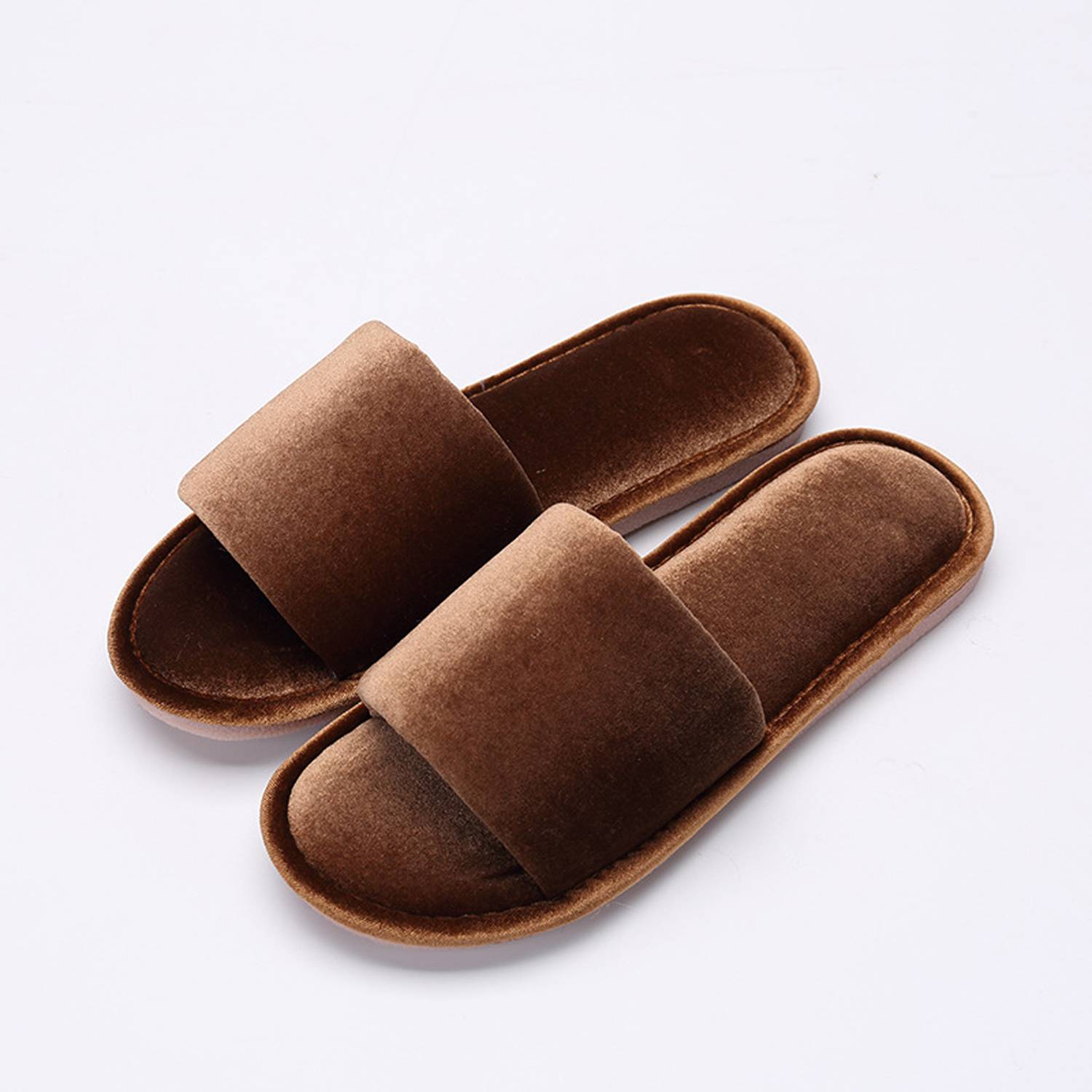 Velvet Non-Slip Indoor Slippers 5