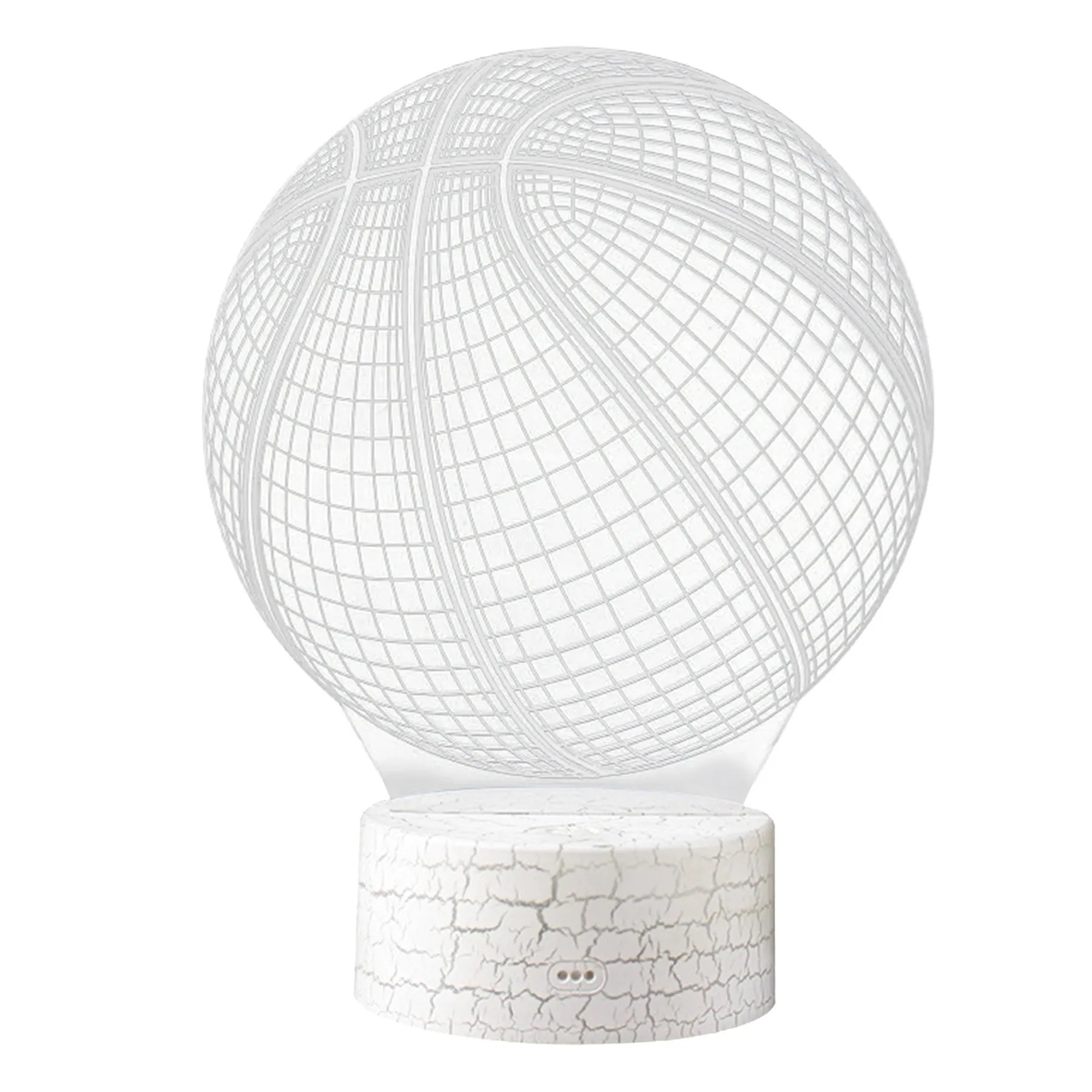 Basketball Shape Logo Night Light 2