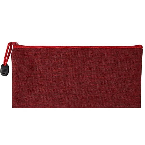Heathered School Pouch 4