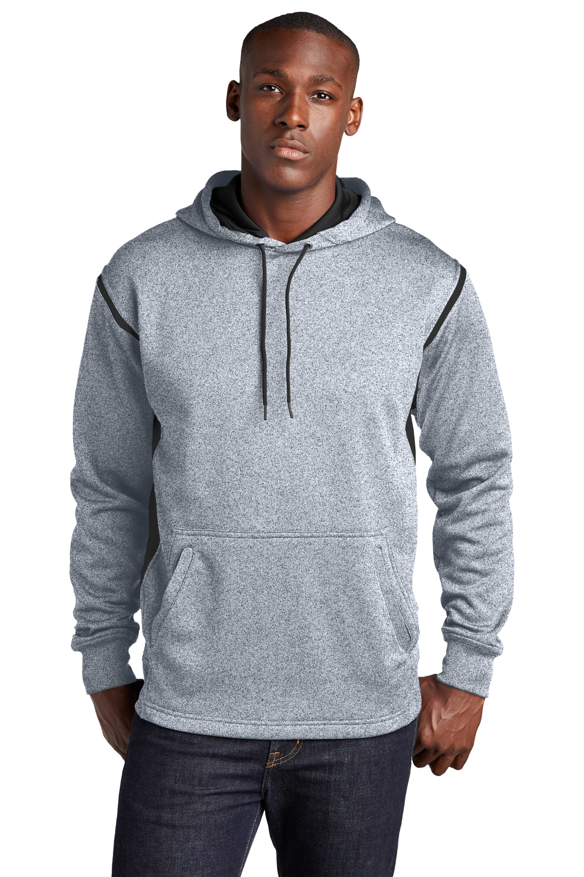 Sport-Tek Tech Fleece Colorblock Hooded Sweatshirt. F246 11