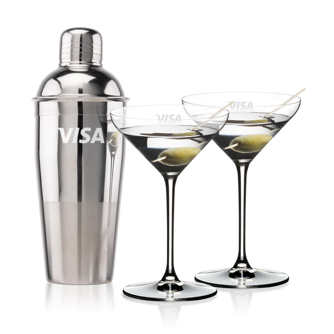 Catania Shaker & RIEDEL Martini Set