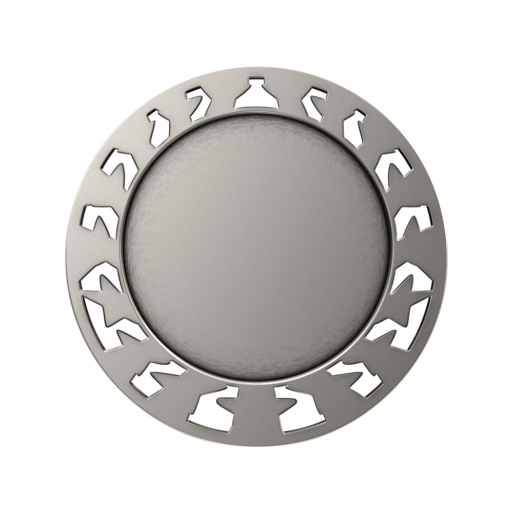 Hockey Star Medallion (2-1/2") 6
