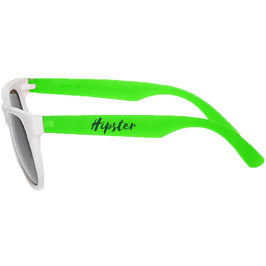 Two-Tone Stylish Plastic Sunglasses 19