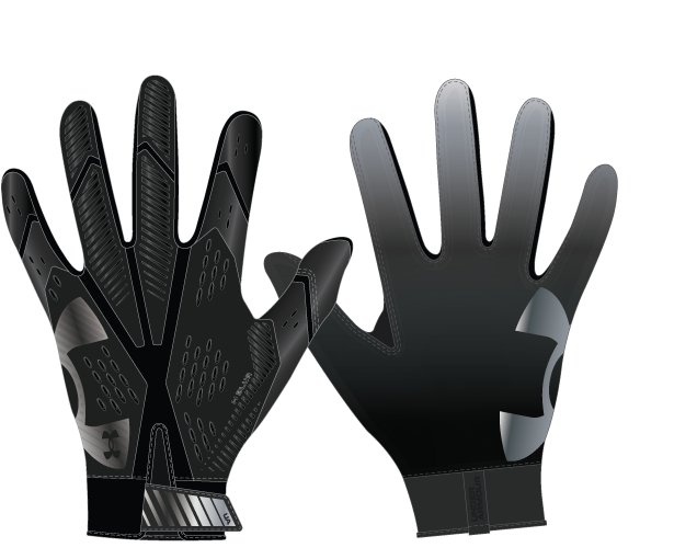 UA Blur Pee Wee Football Gloves 6