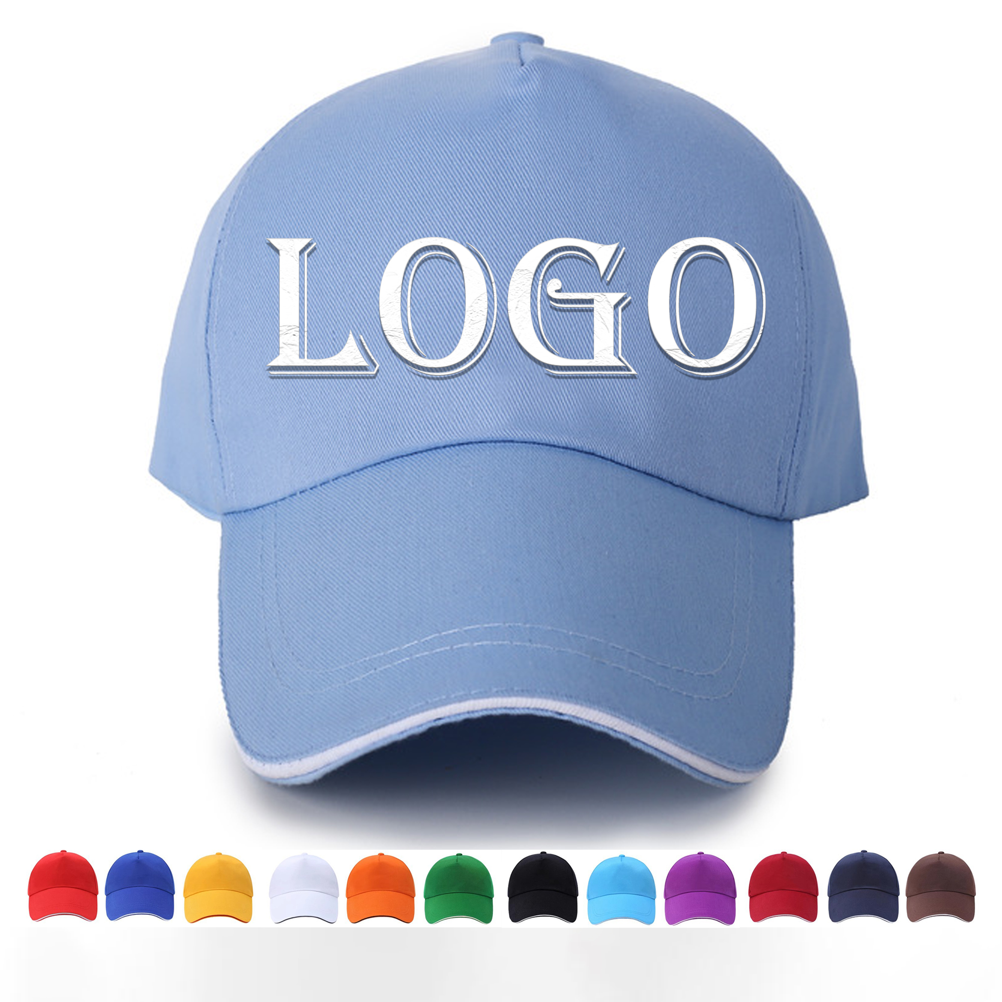 Polyester-cotton baseball cap 1
