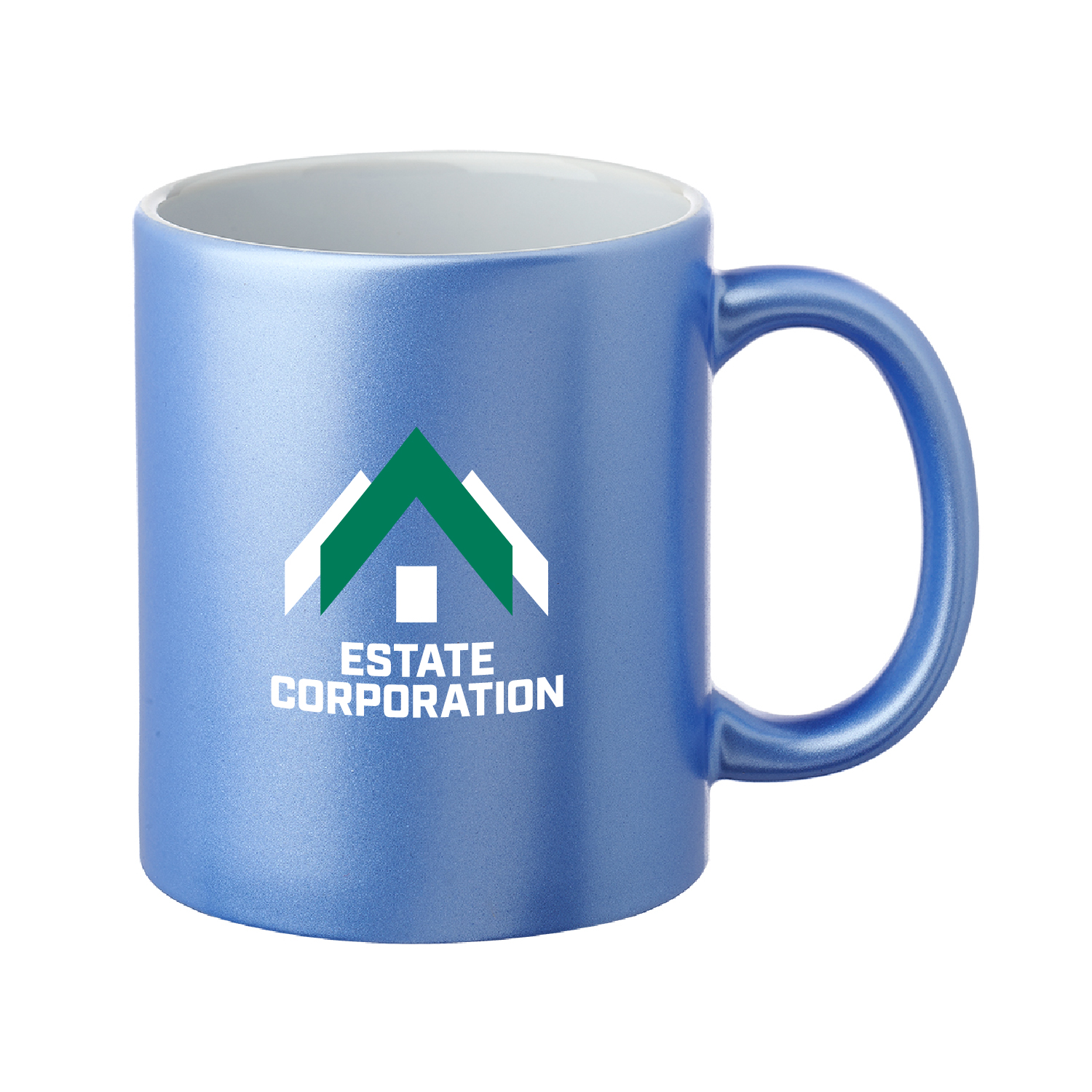 11 oz. Metallic Custom Mug (2 Color Imprint) 2