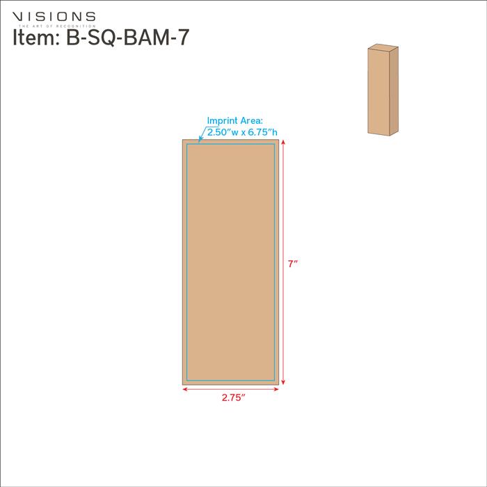 Square Bamboo 18