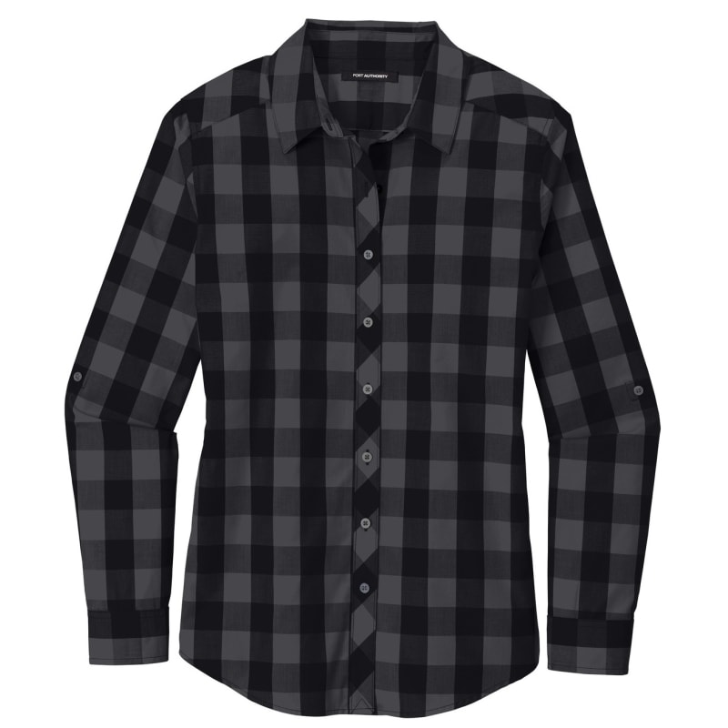 Port Authority Ladies Everyday Plaid Shirt. 6