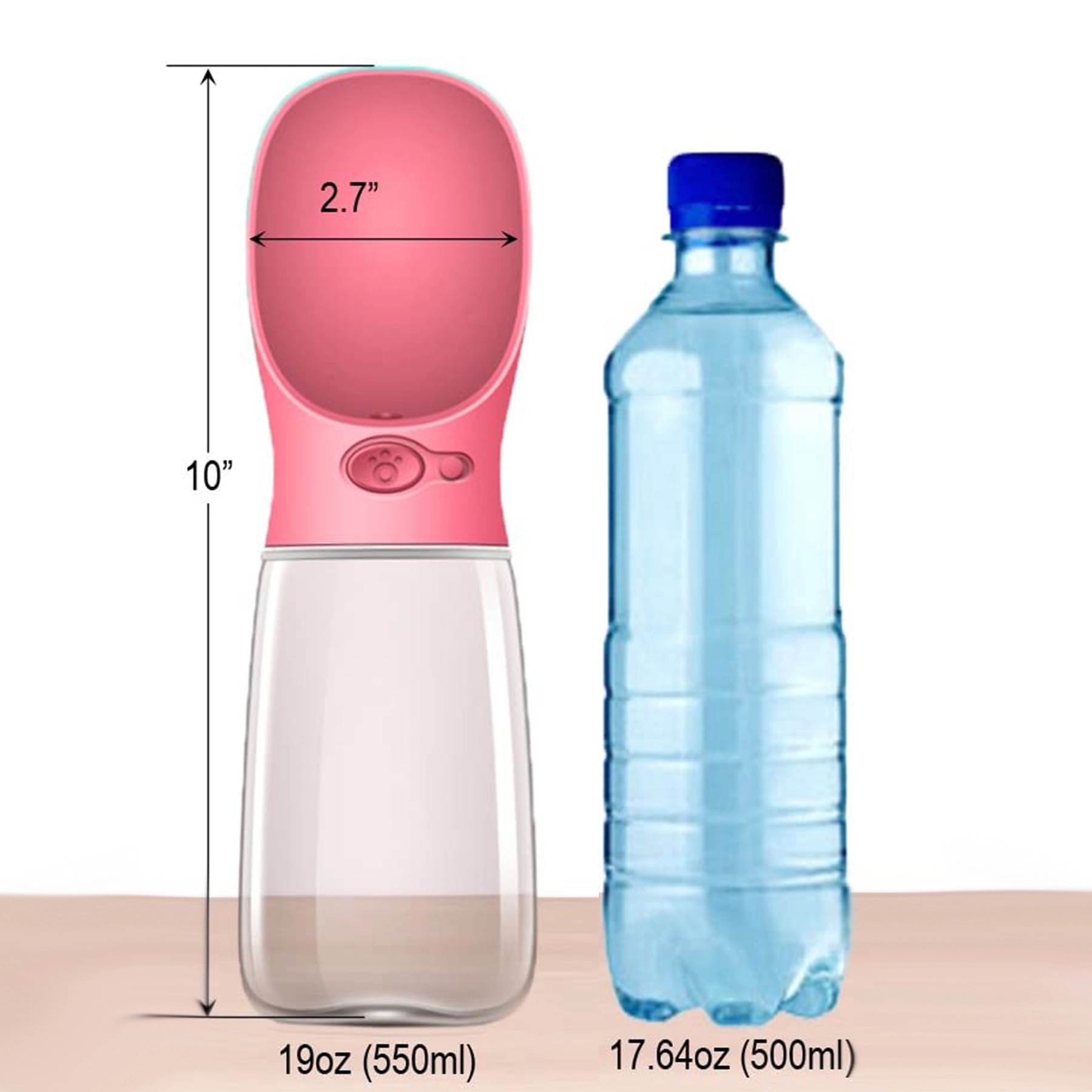 19Oz Dog Water Bottle 2