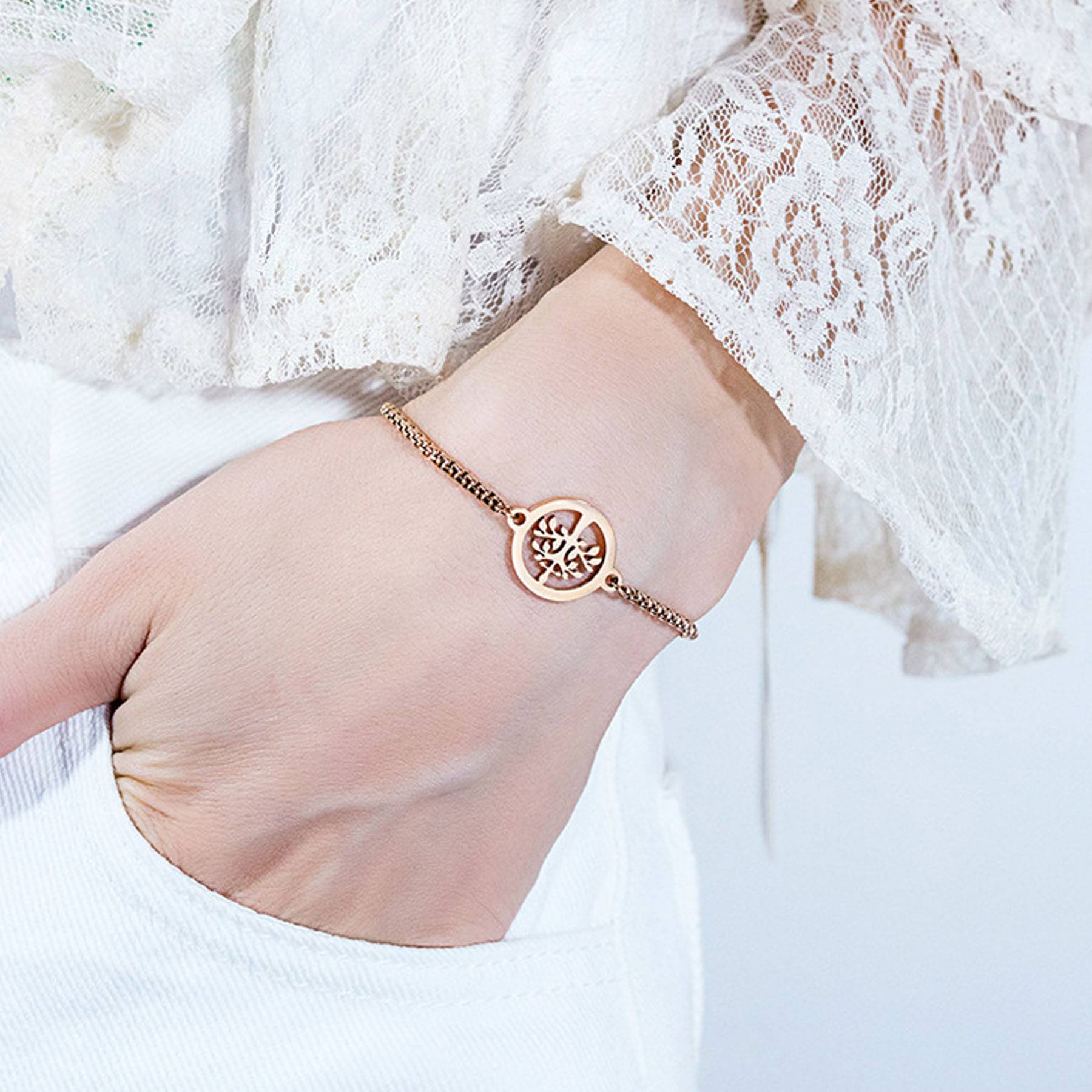 Hollow Life Tree Bracelet 3