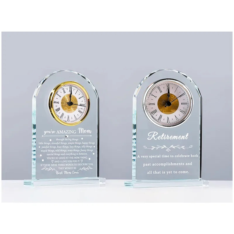 Optic Arch Crystal Clock 4